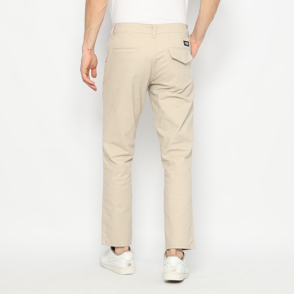 RS31 Chino Pants High Quality Super Big Size Cream - Celana Kerja Pria Berbahan Kain Ukuran Jumbo Krem