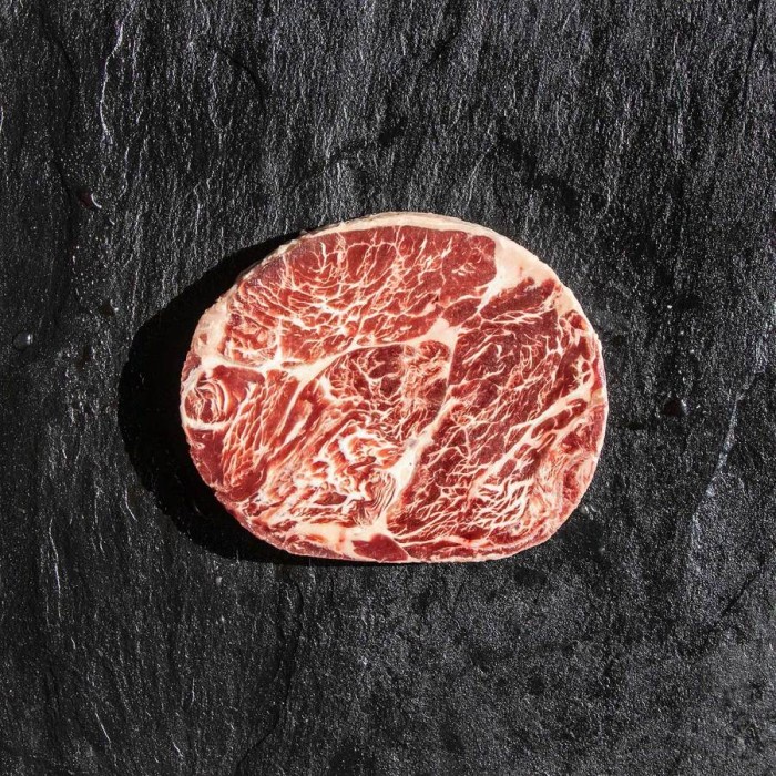 

Ribeye Wagyu Meltiq (Ribeye Meltik Wagyu) Meltique Beef Rib eye - 1 pcs, 200gr