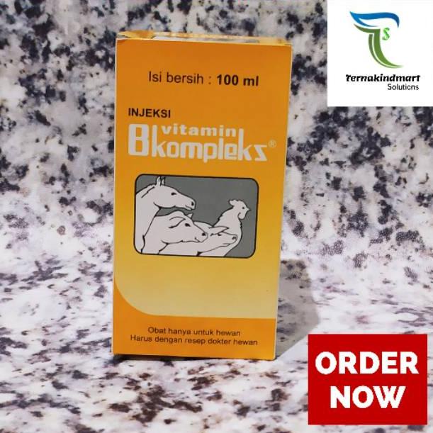 [P-Y2Y] ✉] Vitamin B Kompleks Injeksi 100 ml - Vitamin Ayam Kuda Sapi-bisa cod