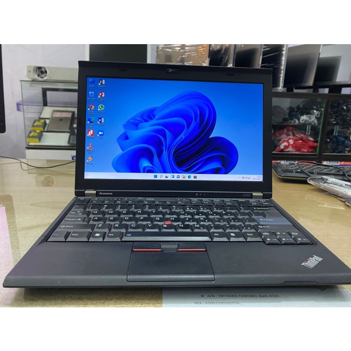 Laptop lenovo thinkpad x220 core i5 Ram 4gb SSD 128"【FUNGSI 99% AMAN】