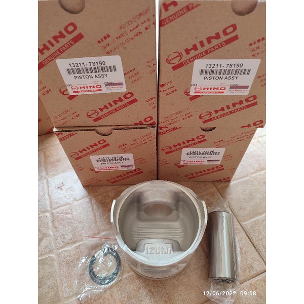 piston assy / seher hino 130 HT IZUMI