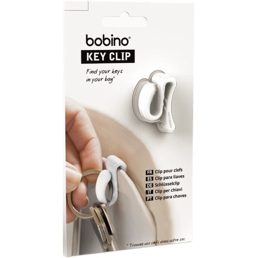 

BOBINO : KEY CLIP WHITE