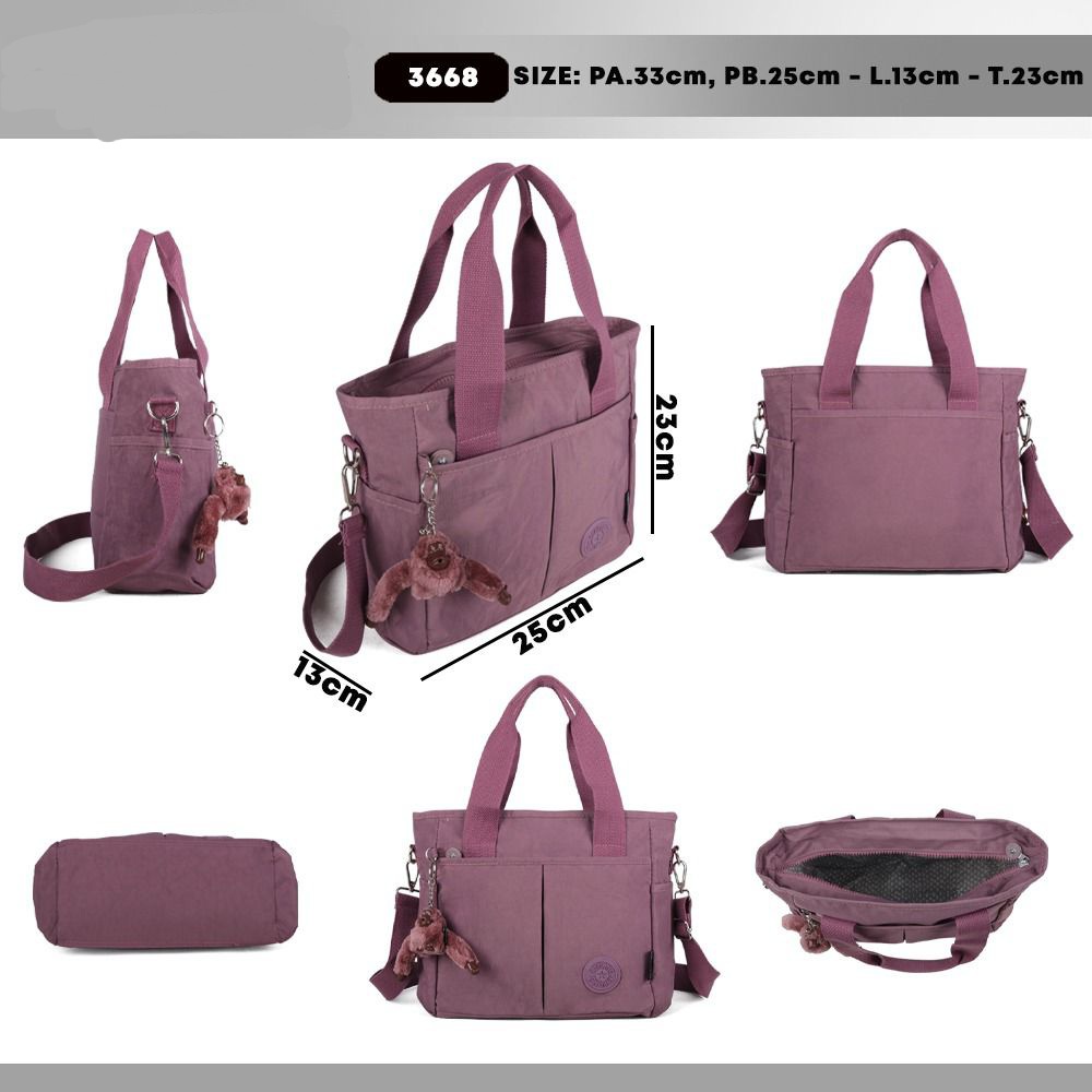 Tas Wanita Tas KP 3668 Tas bahu Tas Selempang Wanita handbag nylon Import BEST SELLER!!!! BISA BAYAR DITEMPAT.!!!