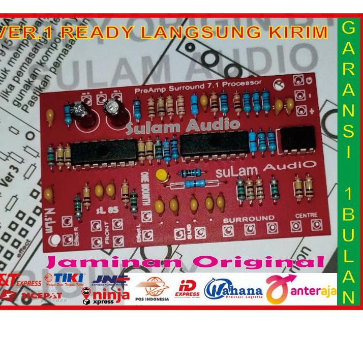 limited Edition✔️KIT PROLOGIC SURROUND PROCESSOR  7.1 GARANSI 1 BULAN|KD3