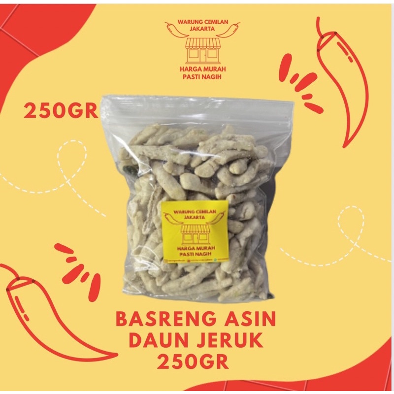 

Basreng Asin Daun Jeruk 250GR