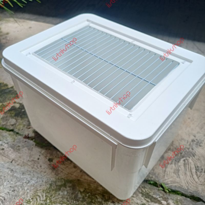 Kandang Hamster dari Box Es Krim 8 Liter