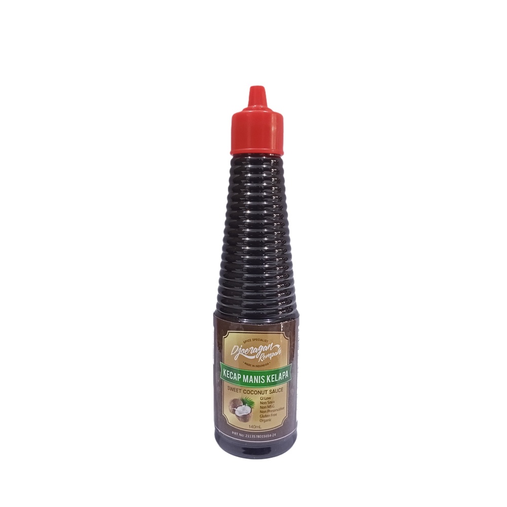 

SWEET COCONUT SAUCE / KECAP MANIS KELAPA DJOERAGAN REMPAH - 140ML