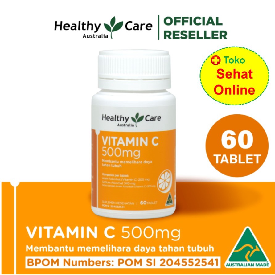 BPOM Healthy Care Vitamin C 500 mg 60 Tablet