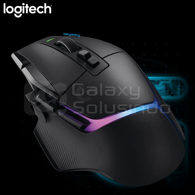 Logitech G502 X Plus RGB Wireless Gaming Mouse Black