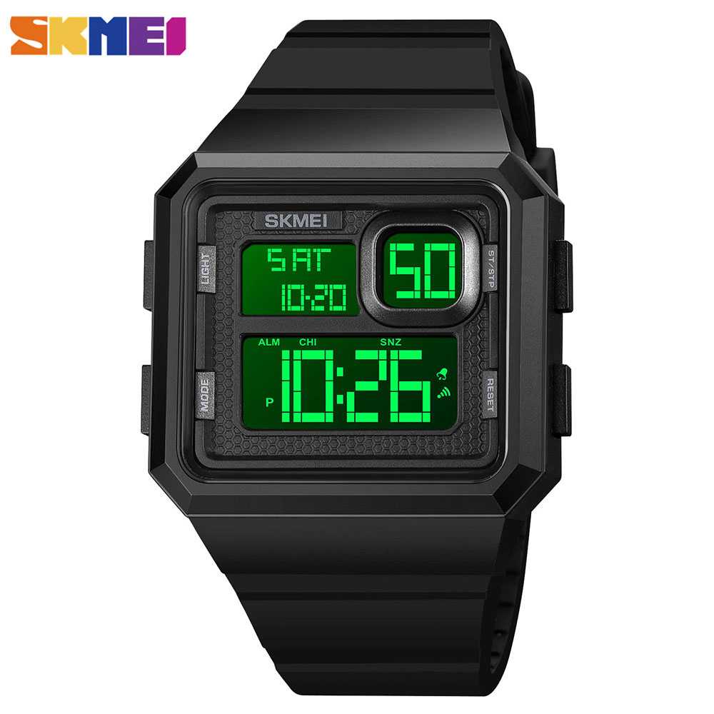 SKMEI Jam Tangan Digital Pria Strap Silicone - 1877 New Series