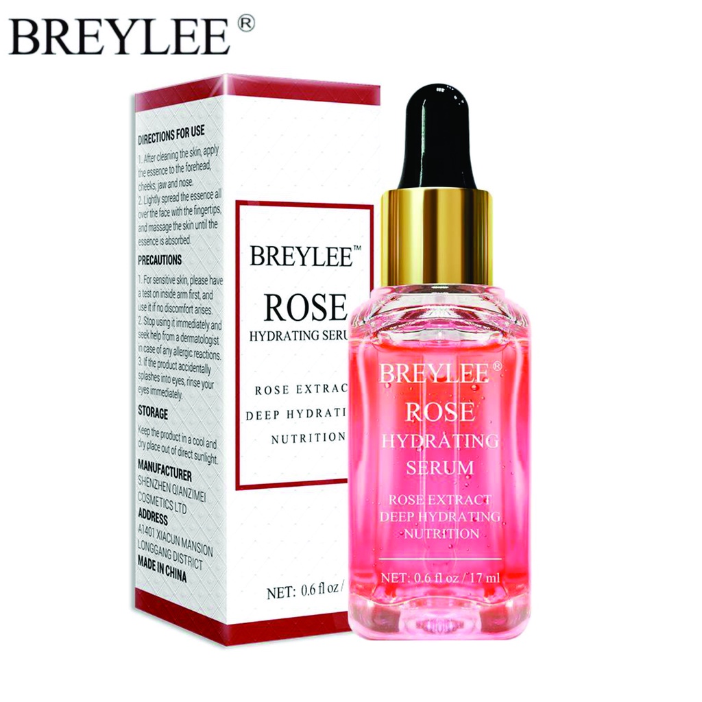 BREYLEE Rose Nourishing Face Serum Rose Hydrating - Menyegarkan dan Melembabkan 17ml