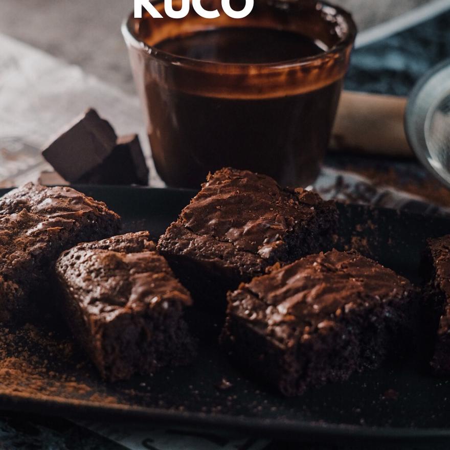 

limited STOCK!KUCO - Espresso Fudgy Brownies|KD9