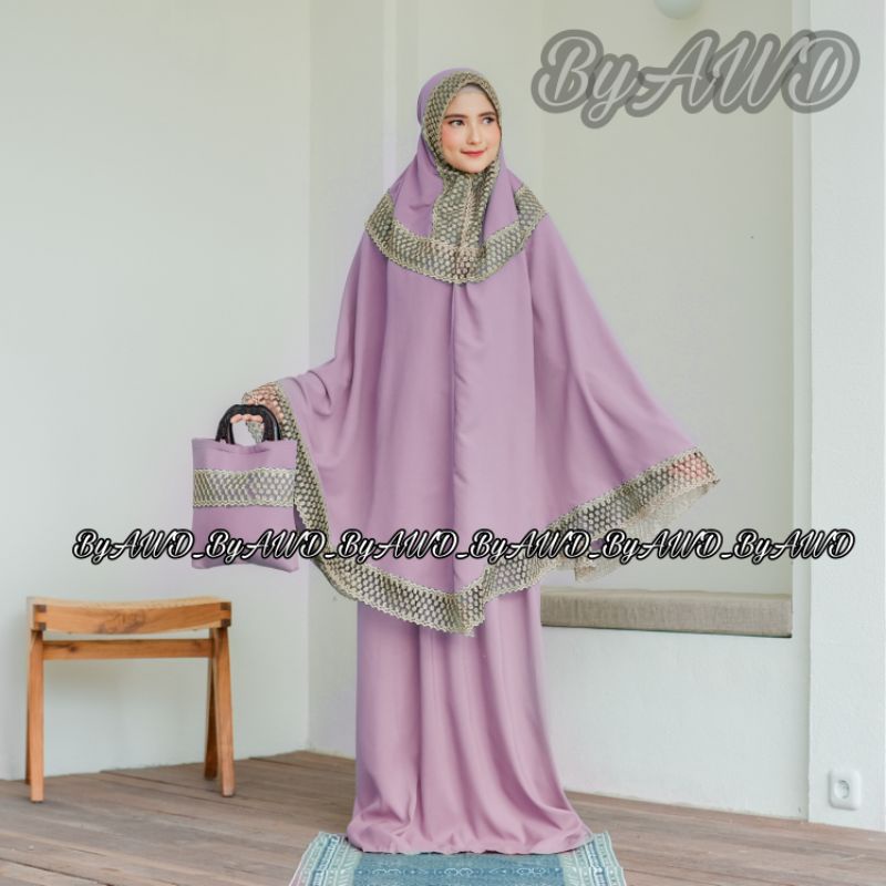 mukena dewasa premium yasmiin series