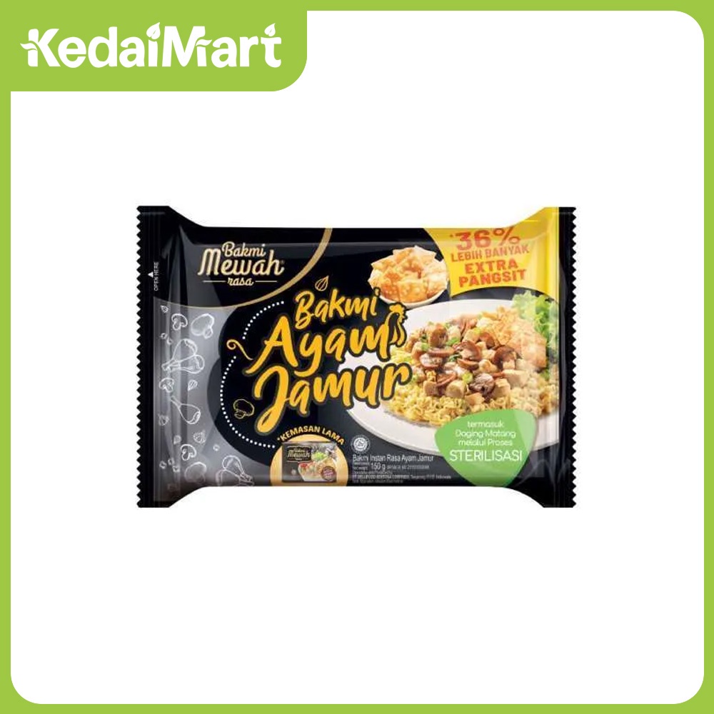Bakmi Mewah Mie Instant Rasa Ayam Jamur Pcs