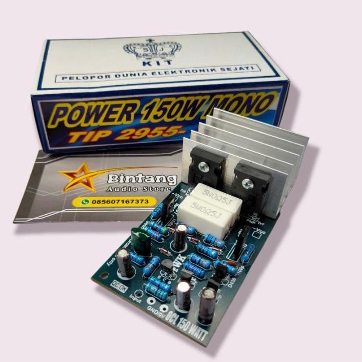 BELANJA MURMER Power OCL 150 Watt Mono + Heatsink TR2955/3055 Product by TUNERSYS ➤ 870