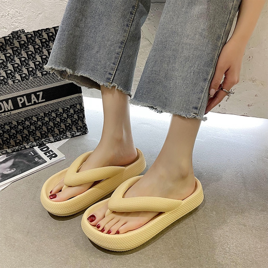 Sandal Japit Wanita Sendal Jepit Boneka Sandal Jelly Beruang Anti Slip Trendy Extraligt Phylon ROSE Trendy Kekinian Korean Style Sendal Cewek Terbaru- Size 36-41