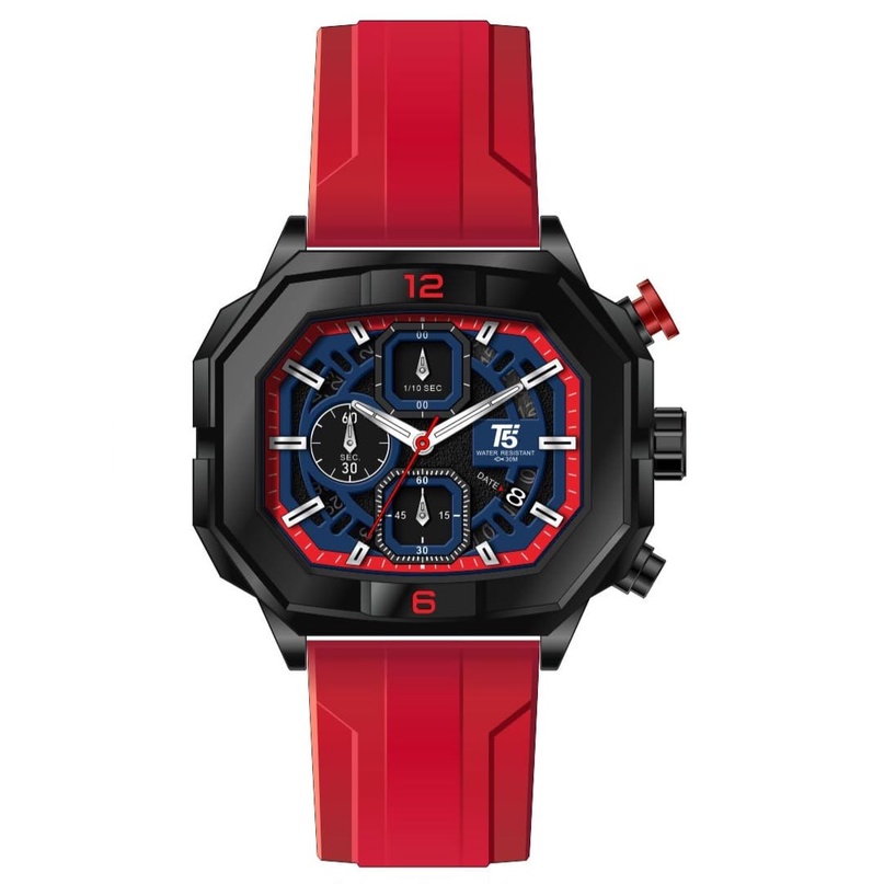 NEW T5 H3952G ORIGINAL CHRONOGRAPH BERGARANSI FREE BOX DAN TAS