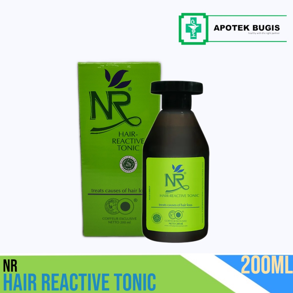 NR Hair Reactive Tonic Treatment Size 200ml Tonik Mencegah Rambut Rontok