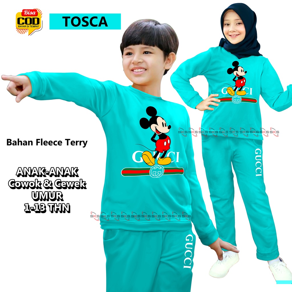 BISA COD &amp; GRATIS ONGKIR Top Model 0003 Setelan Anak-anak Setelan Olahraga Anak Training Lari Joging Sepeda Senam bisa untuk baju tidur bahan adem lembut tebal