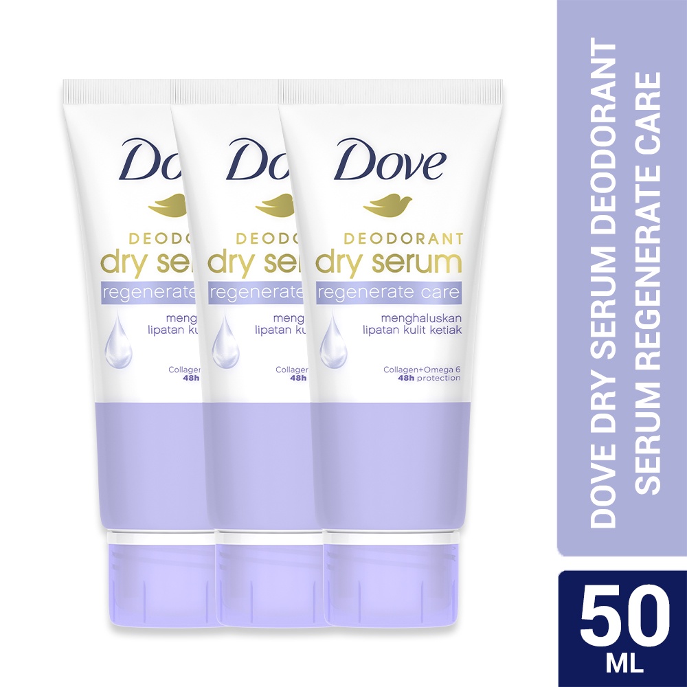 Dove Antiperspirant Regenarate Care 50 mL x3