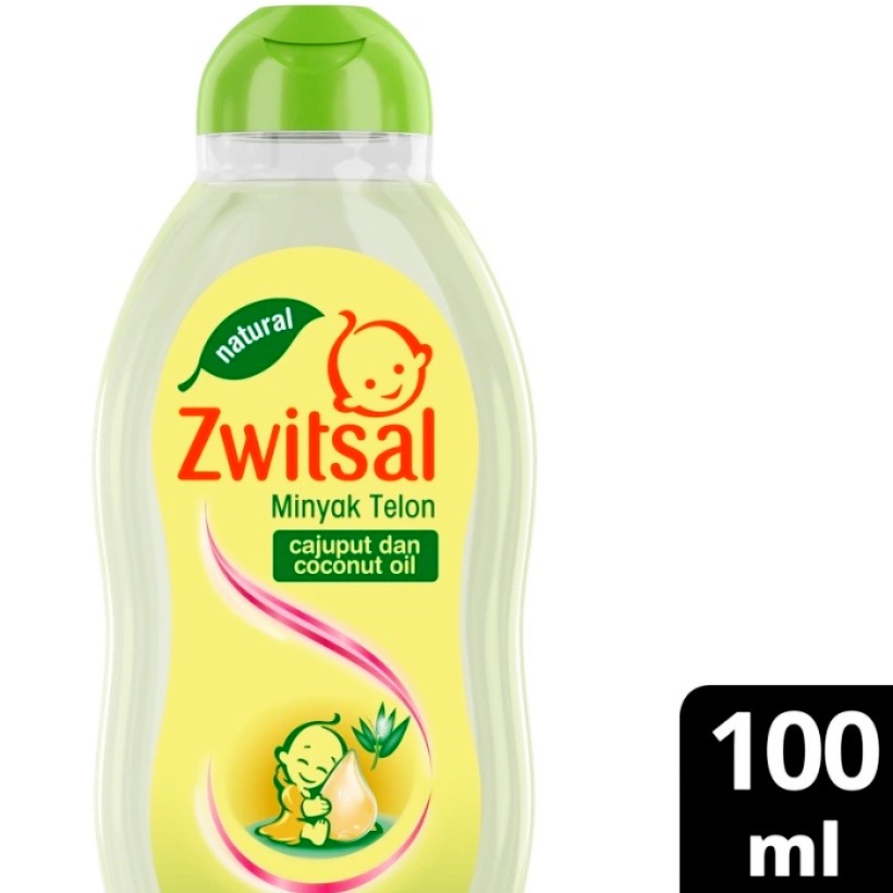 Zwitsal Baby Natural Minyak Telon 60ml 60 ml 100ml 100 ml / Minyak Telon Plus 100ml 100 ml