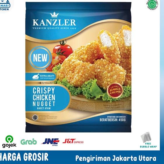 

Laris KANZLER CRISPY CHICKEN NUGGET 450 GRAM SZE