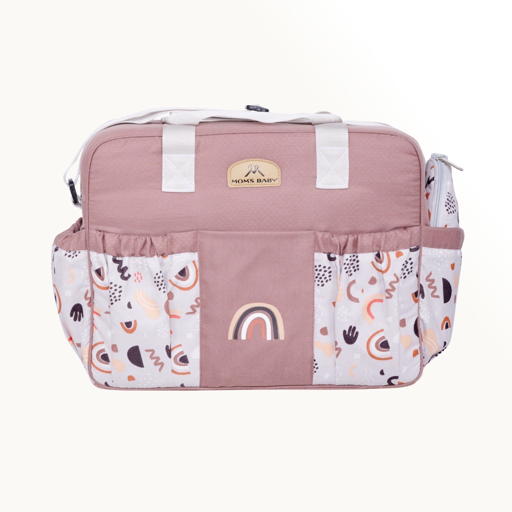 Moms Baby Tas Bayi Besar + TBS Aurora Series -JB