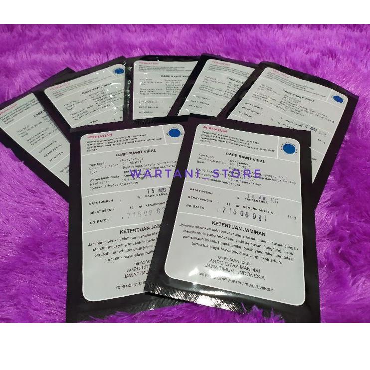 ハ Benih Cabe Rawit Merah VIRAL Bibit Cabe Rawit Merah Unggul  Special