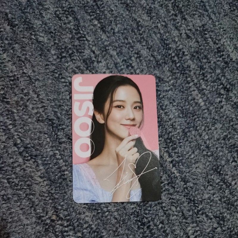 Official PC Jisoo Card from Oreo