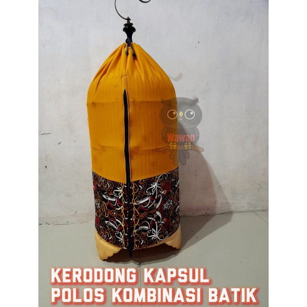 krodong burung, kerodong lovebird, krodong kandang kapsul kombinasi polos dng batik
