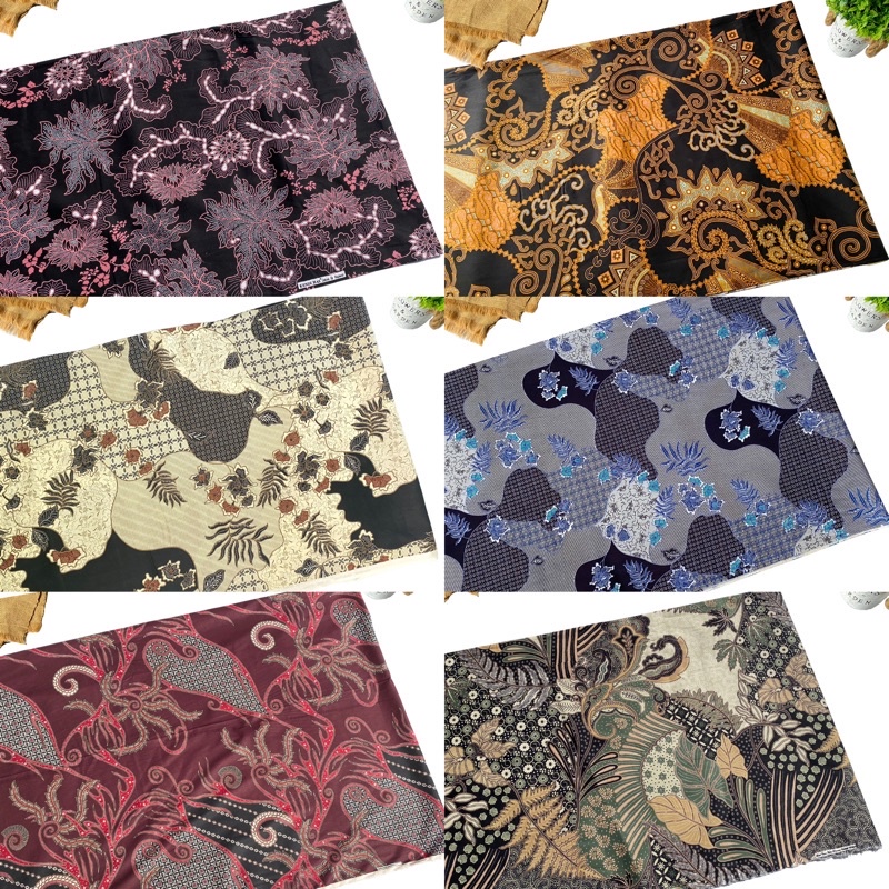 Kain Batik Meteran Bahan Katun Batik Premium Kode B