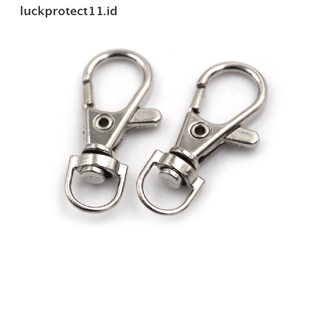 /Fashion Hot// Fashion// 10pcs/set Lobster Clasp Putar Trigger Clip Snap Hook Tas Gantungan Kunci Mobil Gantungan Kunci.