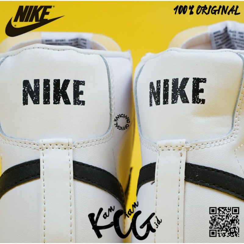 Sneakers Blazer Mid Vintage 77 White Black'''-+