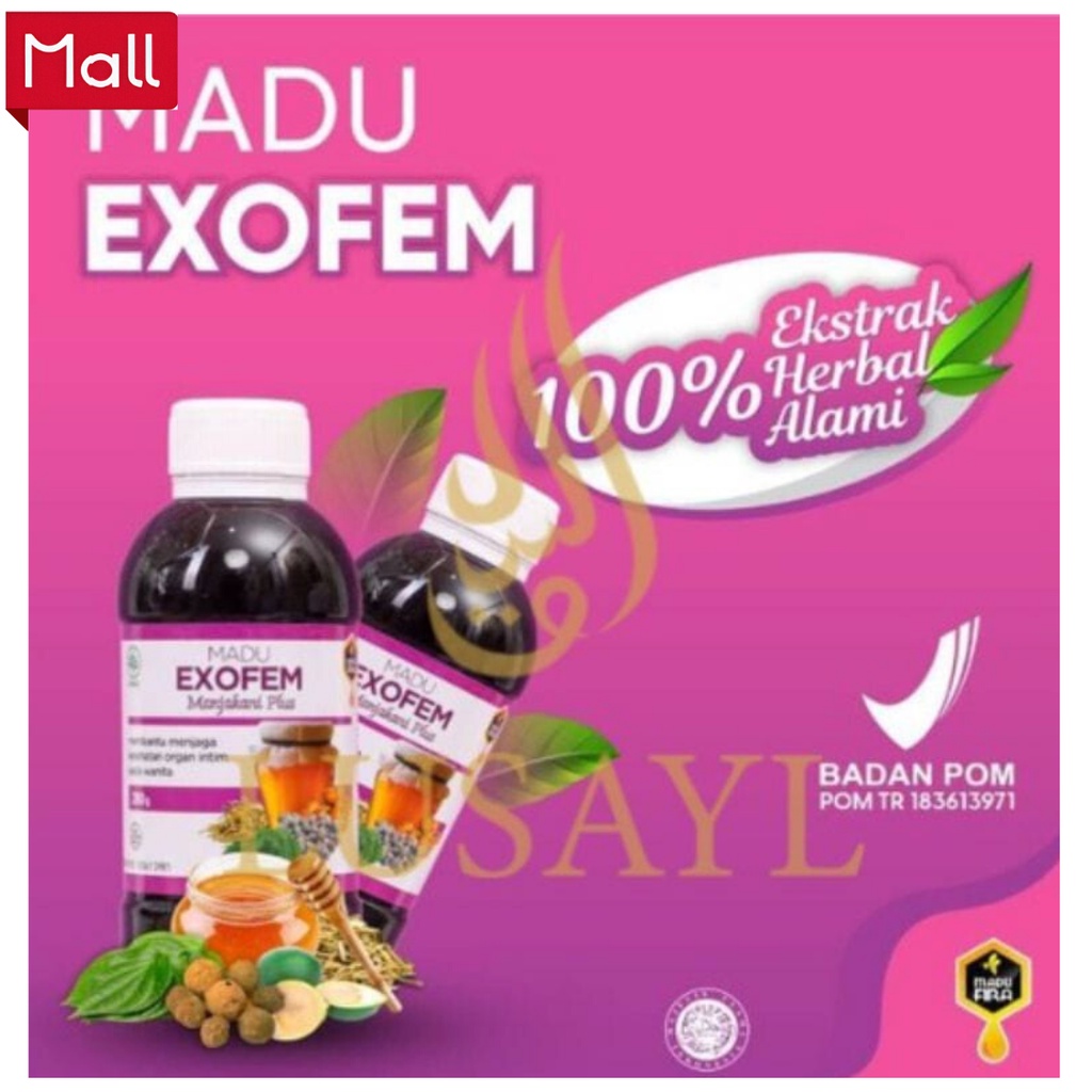 

(Bisa COD) Madu Exofem Obat Herbal Manjakani Keputihan Bau Tidak Sedap / Madu Exofem Obat Herbal Manjakani Keputihan Nyeri Haid Bau Tidak Sedap