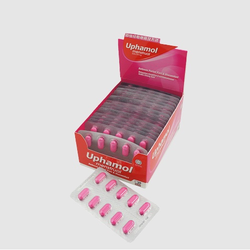 Uphamol Menstrual - membantu meredakan nyeri saat haid - perstrip isi 10 tablet