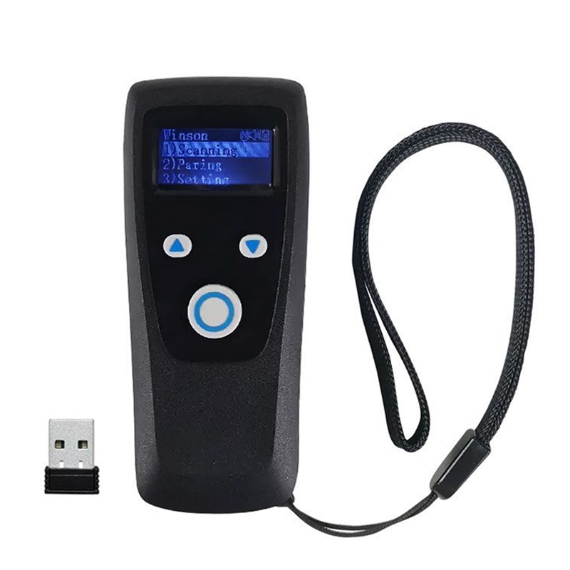 Mini Barcode Scanner EPPOS 1D/2D EP8014P - Wirelles Bluetooth BT 800mAh