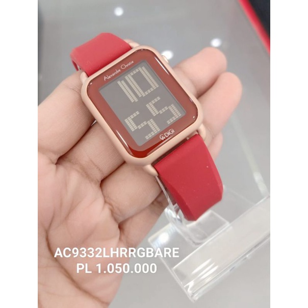 Jam Digital Ac9332 || Jam Alexandre Christie wanita Ac 9332  LH Original