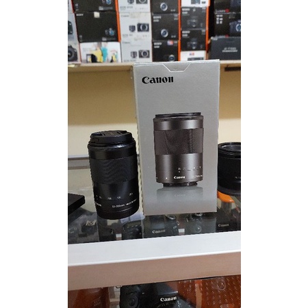 Lensa ef-m 55 200mm is stm bekas Canon m3