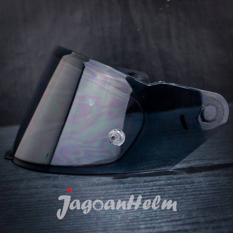 VISOR HELM KYT TTCOURSE  RTF  | FLAT IRIDIUM | CUSTOM TTCOURSE