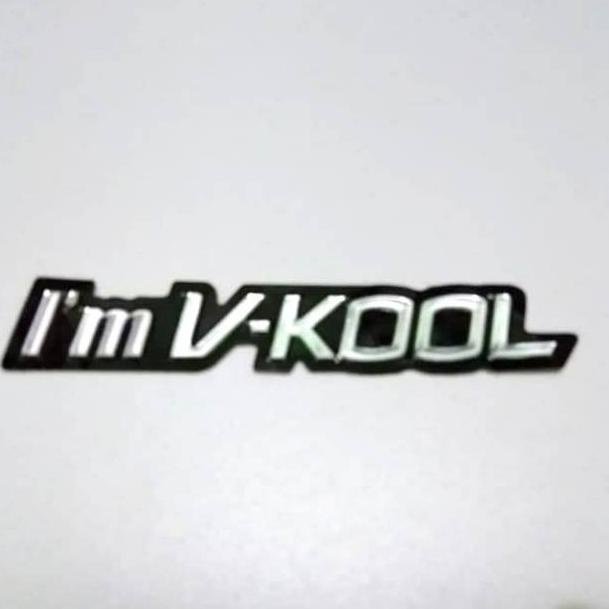 (Z-I-Q-») Sticker Kaca Mobil Timbul Im VKool Vkool V Kool Stiker Bkn Llumar Huper Optik Solar Gard 3