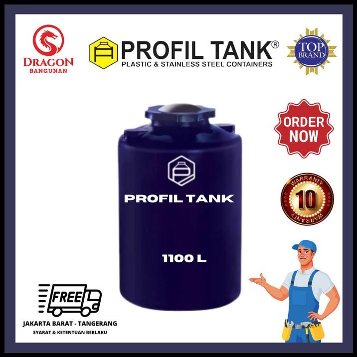 Tangki Air Plastik Profil Tank Tda 1100 Liter - Toren Air Profil Tank