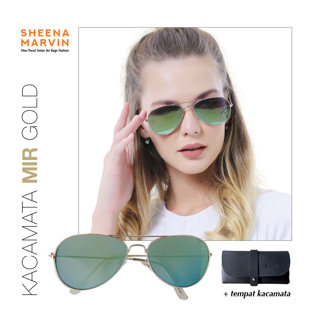 Sheena Marvin - Glasses MIR GOLD