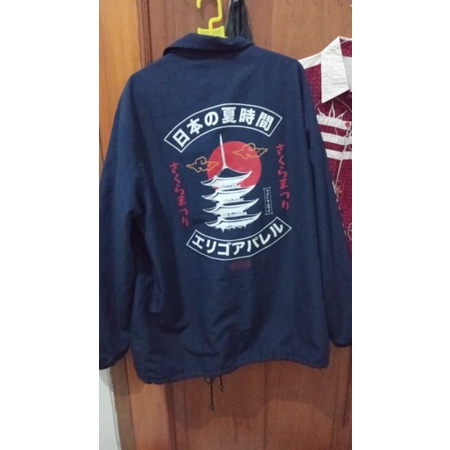 jaket coach parasut