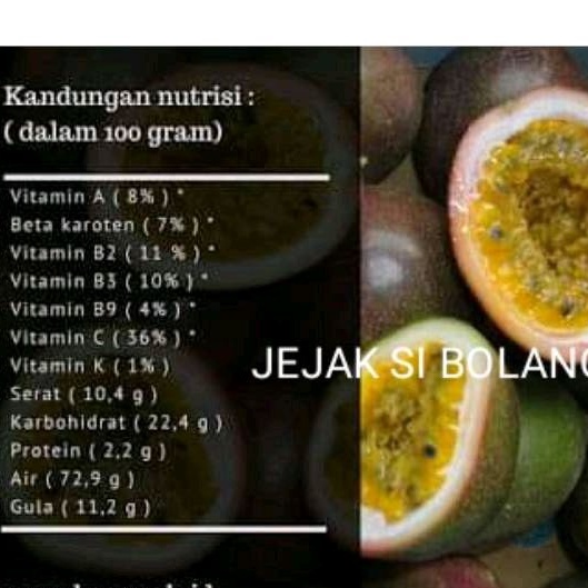 

BUAH MARKISA MERAH PER 1 PCS