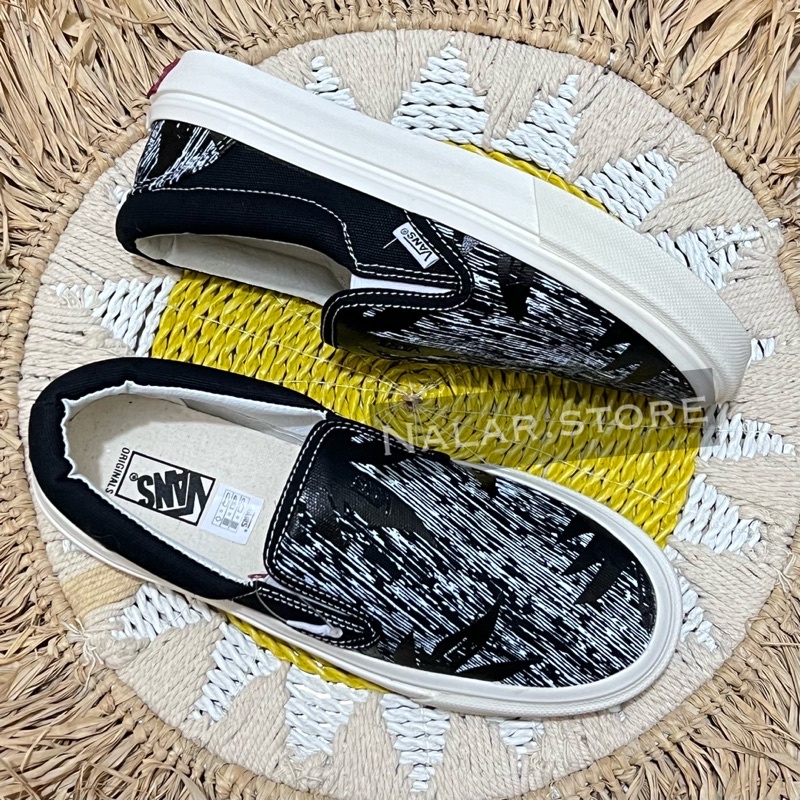 Sepatu Vans Slip On Fish Tuna Unisex Kualitas Premium BNIB