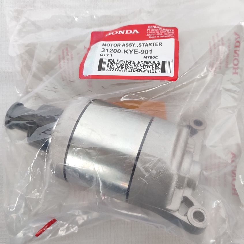 DINAMO MOTOR ASSY STARTER MEGA PRO NEW VERZA 31200-KYE-901