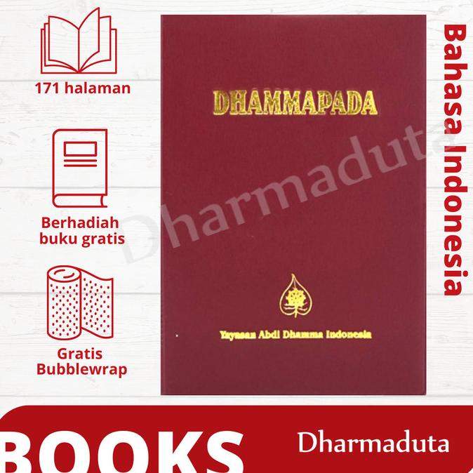 Buku Kitab Agama Buddha Dhammapada Khuddaka Nikaya