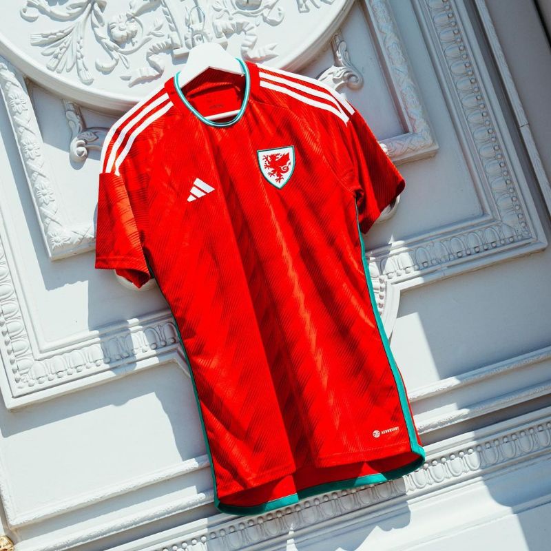 BAJU BOLA PIALA DUNIA JERSEY BOLA PIALA DUNIA JERSEY WALES HOME 2022 JERSEY WALES HOME 2022