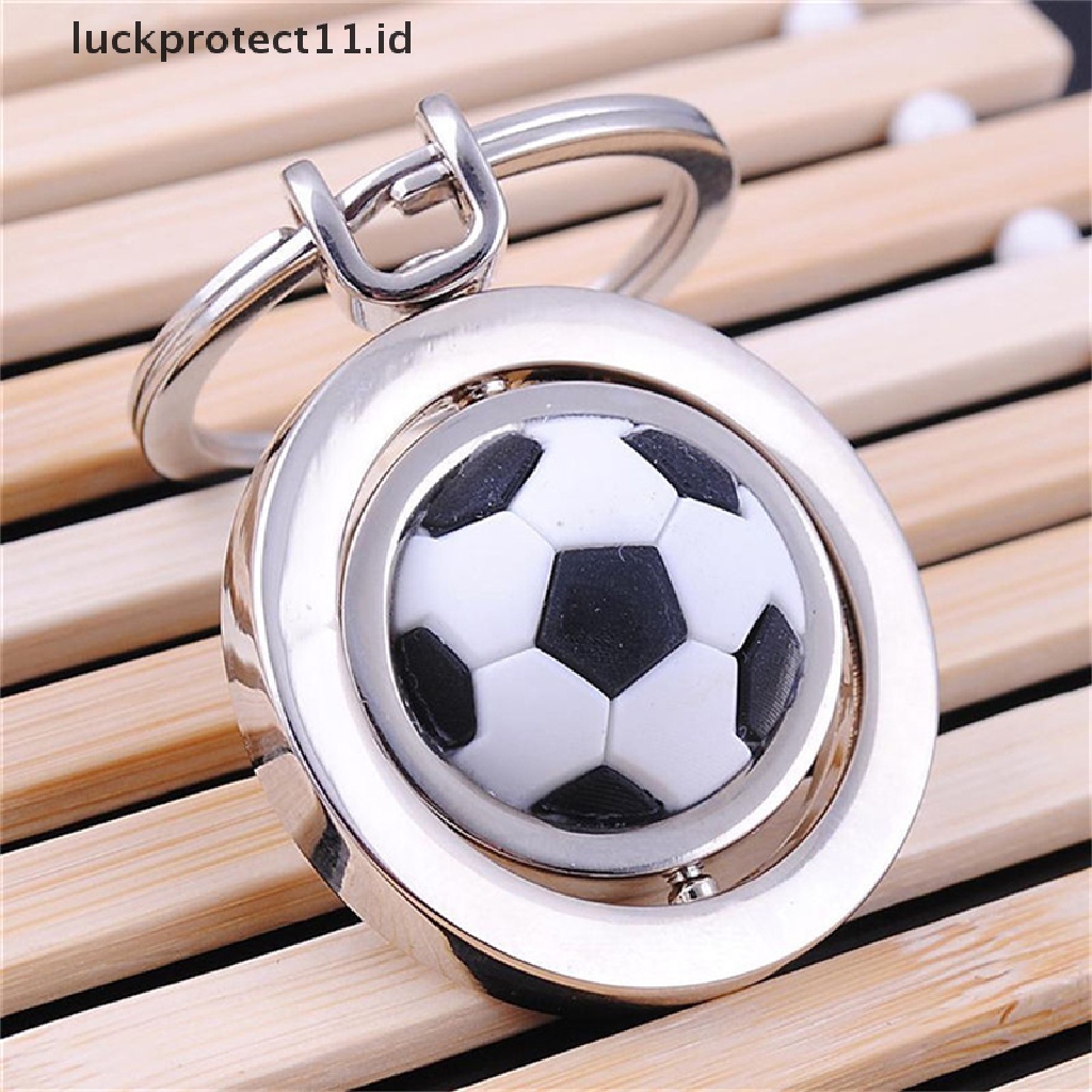 /Fashion Hot// Fashion// 3D Olahraga Rotag football soccer Gantungan Kunci Keyring Gantungan Kunci Ring Fob Bola.