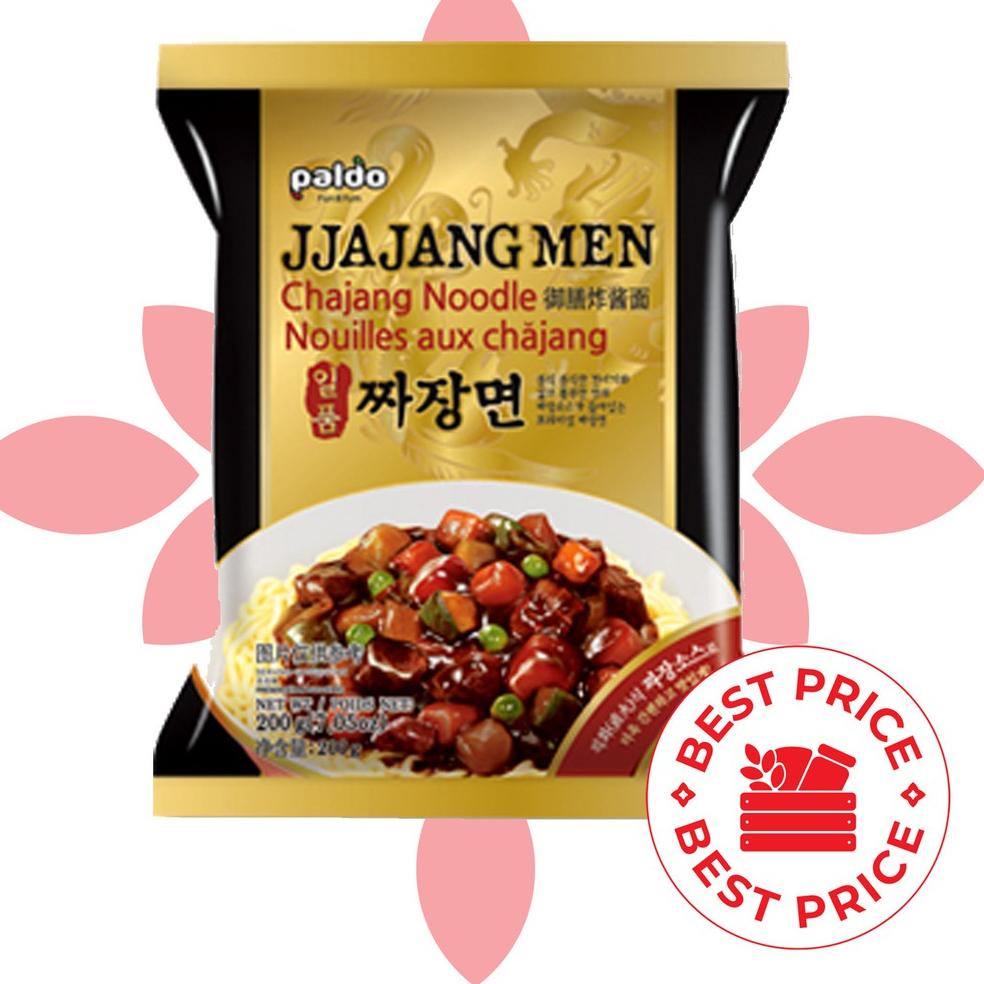

Ready➴ PALDO - JJAJANGMYUN / JJAJANGMEN / JJAJANGMYEON - 200 GR (MIE INSTAN KOREA) Q45